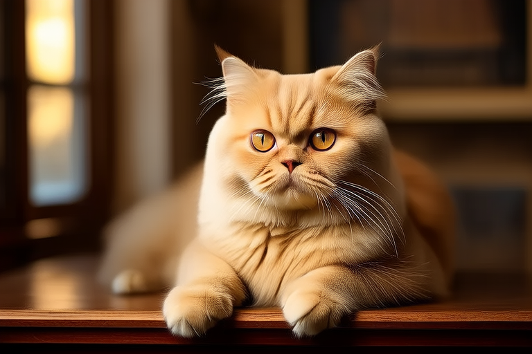 How Golden British Shorthairs Became Internet Sensations and Family Favorites