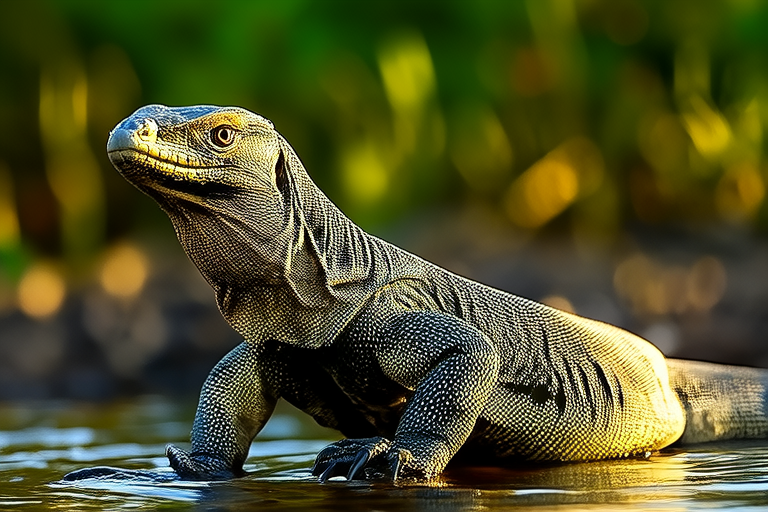 Unleashing the Secrets of the Water Monitor: Nature’s Aquatic Wonder