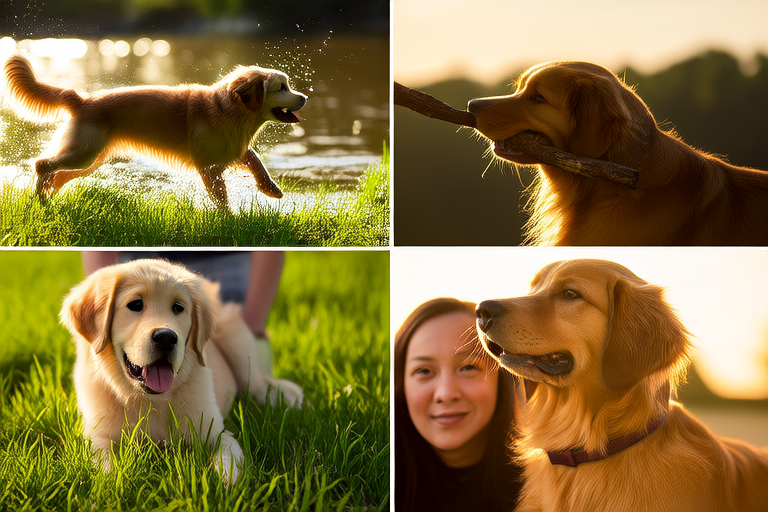 From Puppy to Pal: How Golden Retrievers Win Hearts