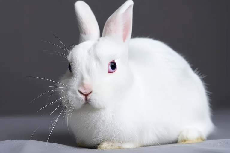 How the Exquisite Hotot Rabbit Became an Internet Sensation