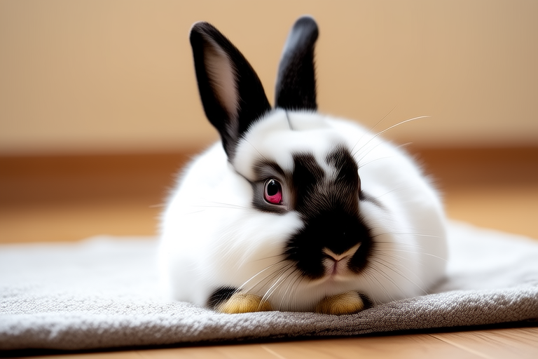 Adorable and Unique: Raising a Hotot Rabbit as Your Pet