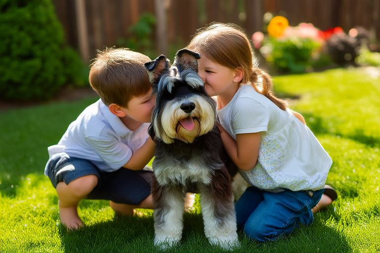 Top 5 Reasons Why Schnauzers Are Perfect for Families with Kids