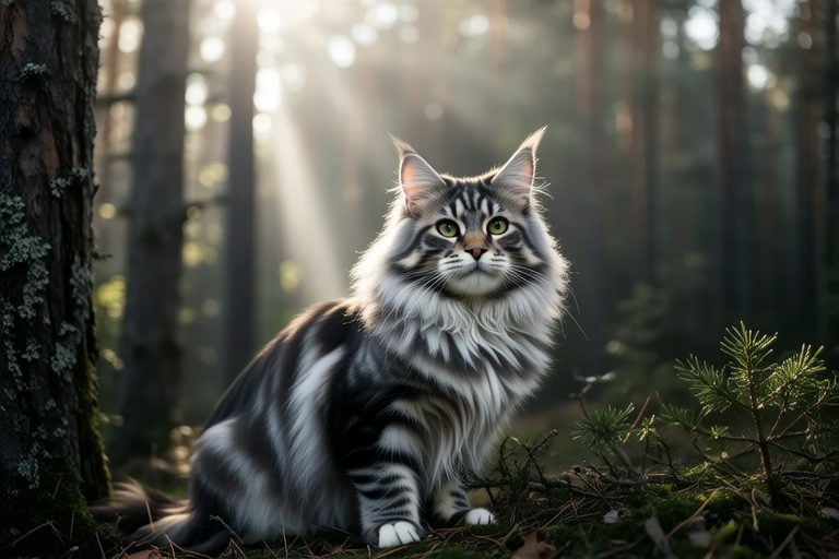Beyond the Lure: Exploring the Norwegian Forest Cat’s Mystique