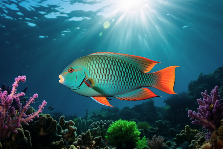 Parrot Fish: Nature’s Underwater Artists with a Pop of Color