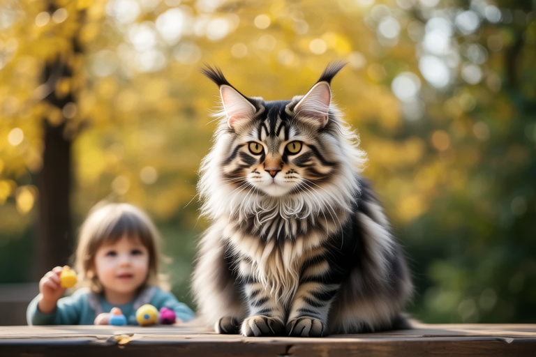 The Gentle Giant: What Makes Maine Coons the Perfect Family Cat