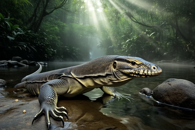 Water Monitors: The Underrated Aquatic Giants of the Reptile Kingdom