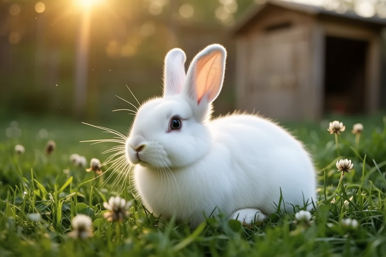 From Farm to Furry Friend: The Journey of the Enigmatic Hotot Rabbit