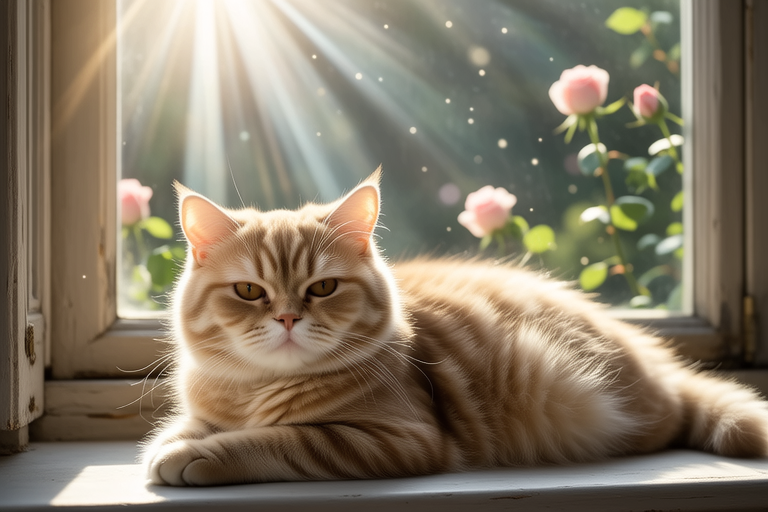 From Palace to Purrsery: A Day in the Life of a Golden British Shorthair