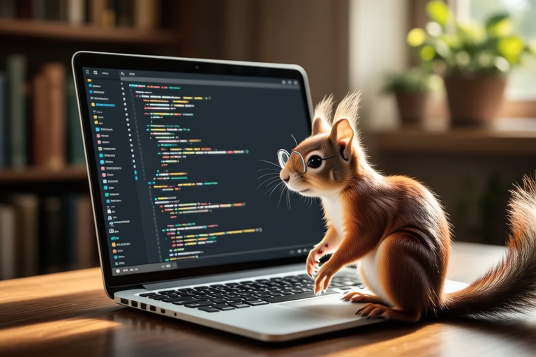 Squirrels Aren’t Just Cute—They’re Secretly Geniuses! Meet Hazel the Hacker