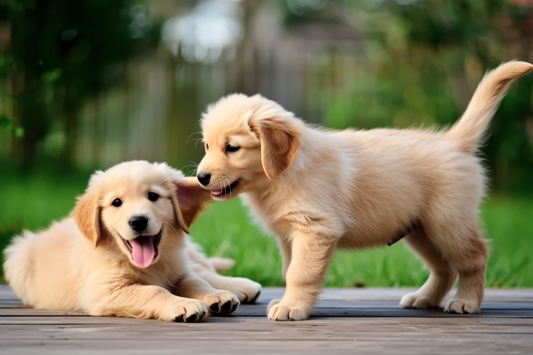 Adorable Golden Retriever Puppies: A Photo Journey