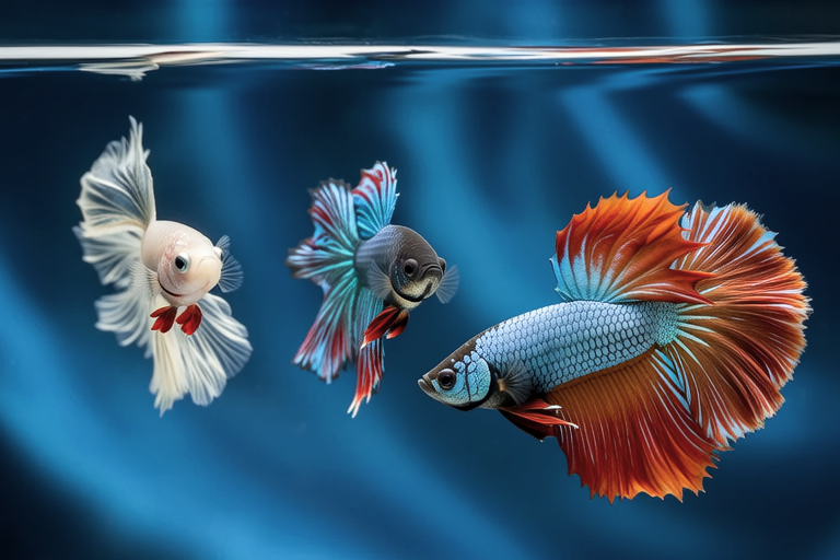 From Tiny Fry to Majestic Adult: The Incredible Journey of a Betta