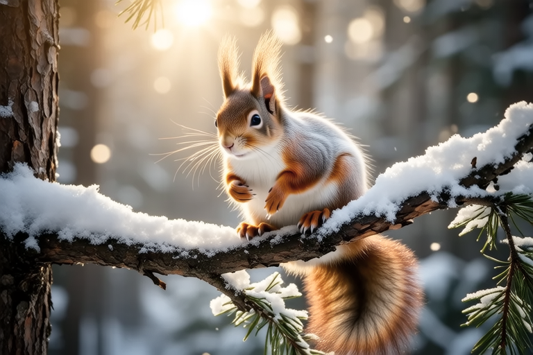 Squirrels vs. Winter: Survival Strategies You Never Knew