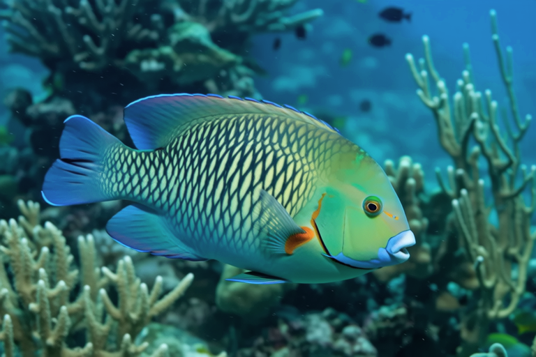 Unraveling the Mystery Behind the Vibrant Colors of Parrot Fish